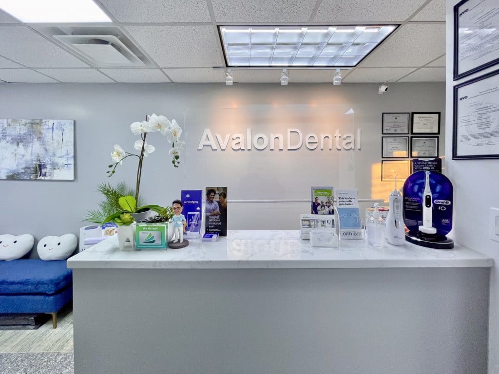 Avalon Dental Loby - Front Desk